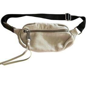 Aimee Kestenberg Grey Leather Belt Bag